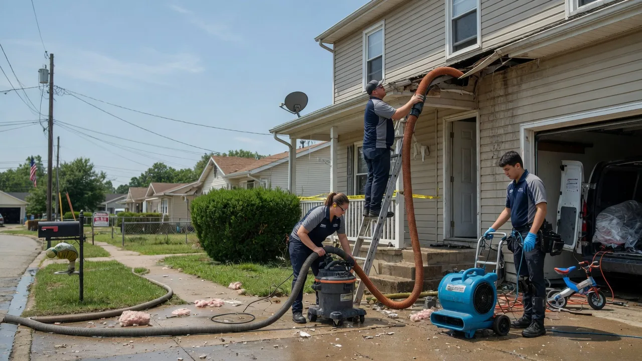 Water Damage Restoration in North Salem, IN near me